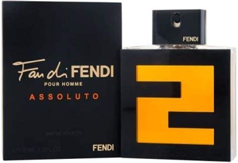 fan di fendi pour homme assoluto eau de toilette spray|Fendi perfume for men.